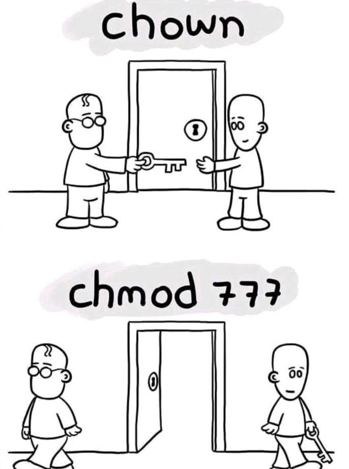 Chown vs Chmod